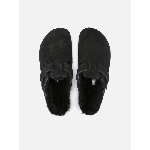 Value Pack Boston Shearling Suede Leather - Black