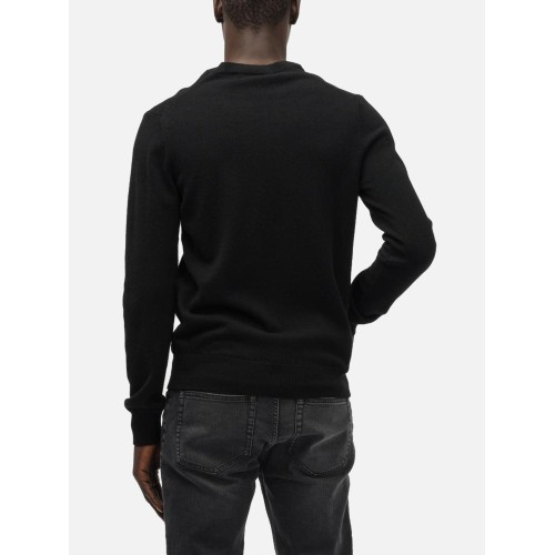 Value Pack Double Eye V Neck Sweater - Black